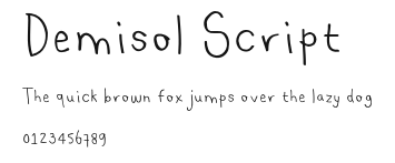 Demisol Script.otf