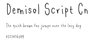 Demisol Script Cn Preview