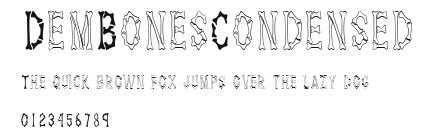 DemBonesCondensed Preview