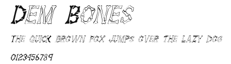 Dem Bones Preview