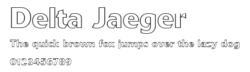 Delta Jaeger.ttf