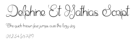 Delphine Et Mathias Script.ttf