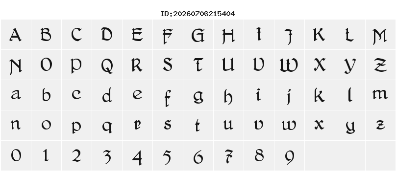 Character Map