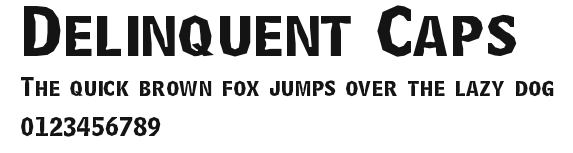 Delinquent Caps Preview