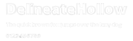 DelineateHollow Preview