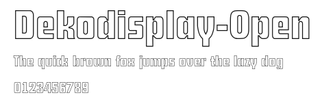 Dekodisplay-Open Preview