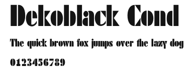 Dekoblack Cond Preview