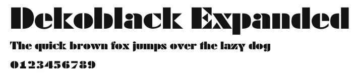 Dekoblack Expanded Preview