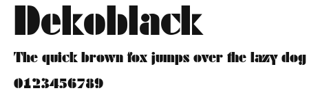 Dekoblack Preview