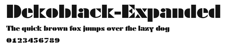 Dekoblack-Expanded Preview