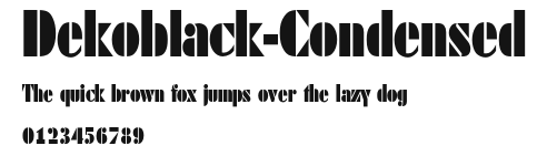 Dekoblack-Condensed Preview