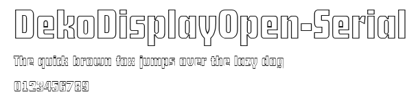 DekoDisplayOpen-Serial Preview