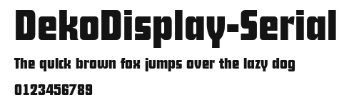 DekoDisplay-Serial Preview