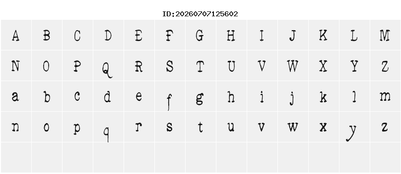 Character Map
