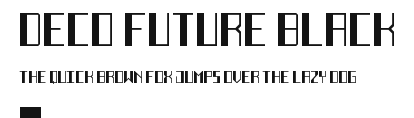Deco Future Black Preview