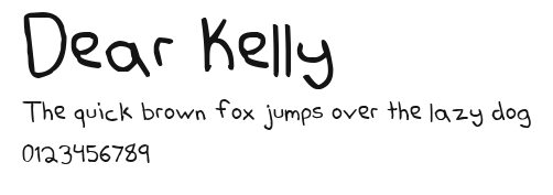 Dear Kelly.ttf