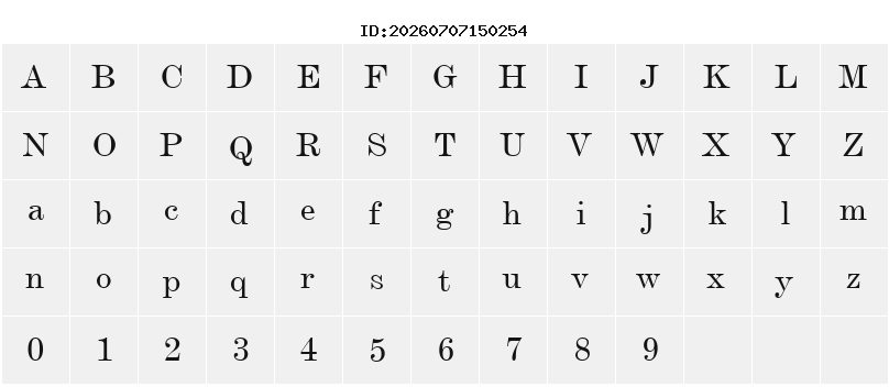 Character Map
