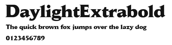 DaylightExtrabold.ttf