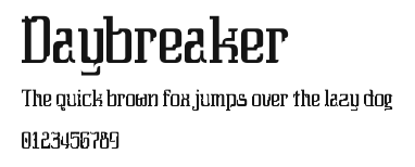 Daybreaker.ttf
