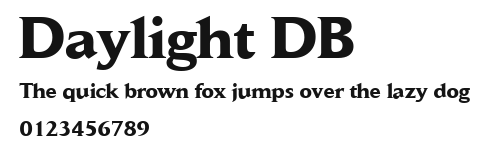 Daylight DB.ttf