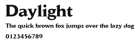 Daylight.ttf