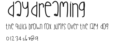 DayDreaming.ttf