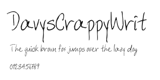 DavysCrappyWrit Preview