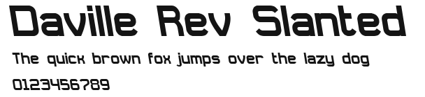 Daville Rev Slanted Preview