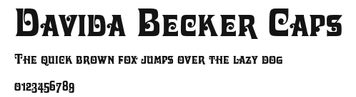 Davida Becker Caps Preview