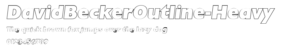 DavidBeckerOutline-Heavy Preview