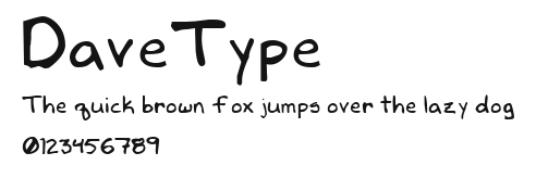 DaveType Preview