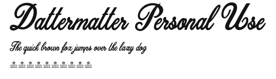 Dattermatter Personal Use Preview