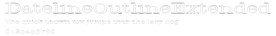DatelineOutlineExtended Preview