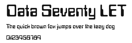 Data Seventy LET.ttf