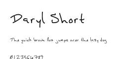 Daryl Short Preview