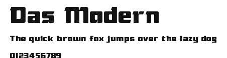 Das Modern Preview