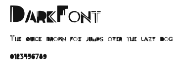 DarkFont Preview