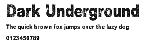 Dark Underground Preview