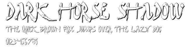 Dark Horse Shadow Preview