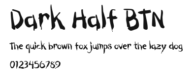 Dark Half BTN Preview