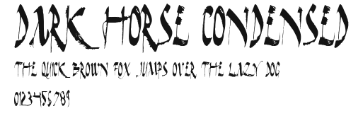 Dark Horse Condensed Preview