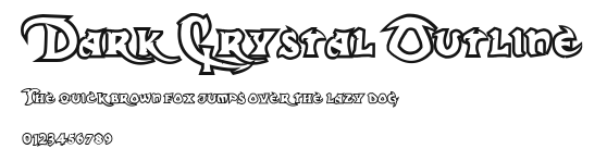 Dark Crystal Outline Preview