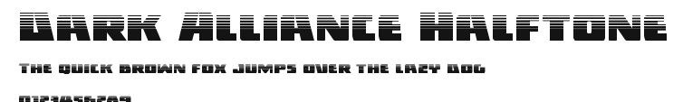 Dark Alliance Halftone Preview