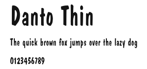 Danto Thin Preview