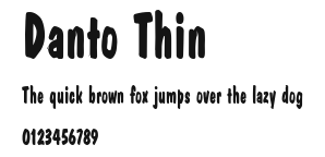 Danto Thin Preview