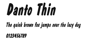 Danto Thin Preview