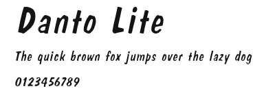 Danto Lite Preview