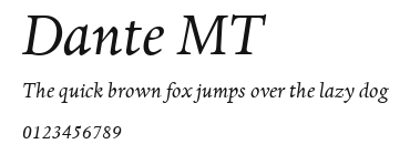 Dante MT Preview