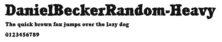 DanielBeckerRandom-Heavy Preview