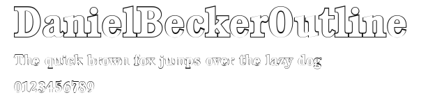 DanielBeckerOutline Preview